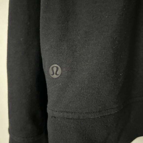 Lululemon Men's City Sweat Pullover Hoodie with EY Logo in Black Size Large - Picture 4 of 5